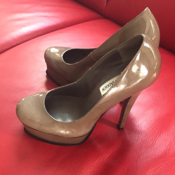 Steve Madden 6,5  M  real leather platform shoes - Picture 2 of 8